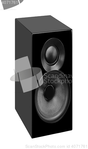 Image of Audio speaker isolated