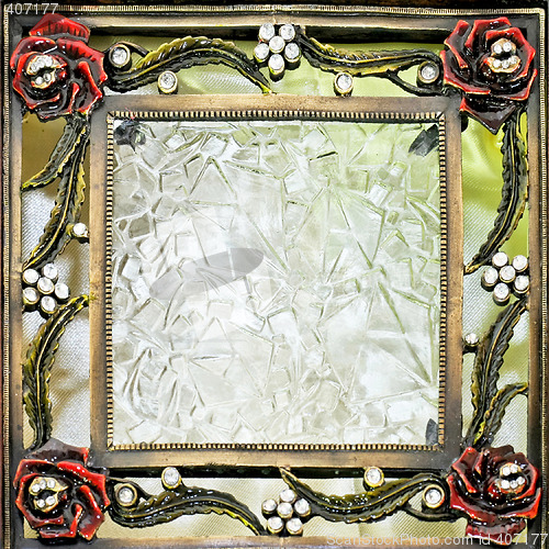 Image of Stained glass square