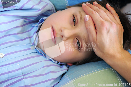 Image of Sick child