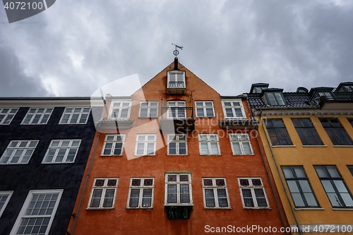 Image of Nyhavn pier with color buildings