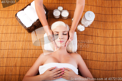 Image of Relaxation pampering facial massage