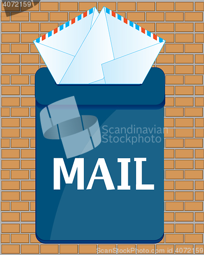 Image of Box postal with letter