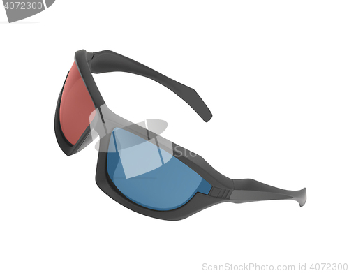 Image of glasses isolated