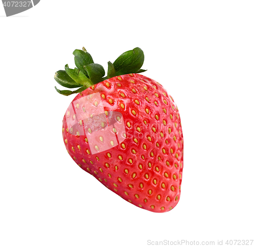 Image of Red berry strawberry isolated