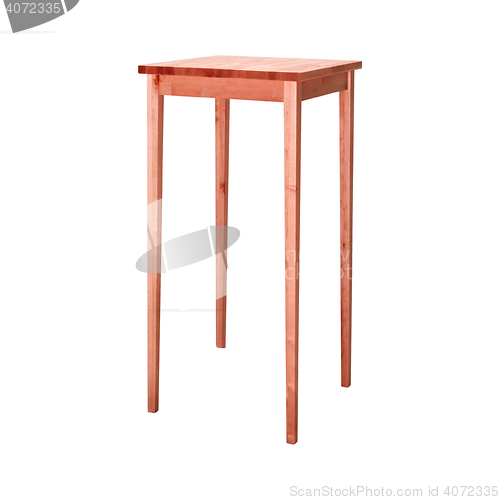 Image of stool isolated