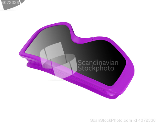 Image of Brand new ski goggles isolated
