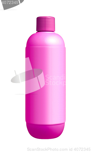 Image of Violet shampoo dispenser pump plastic bottle