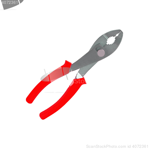 Image of pliers isolated on white