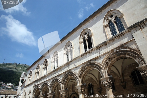 Image of Rector's Palace (Knezev dvor) in Dubrovnik, Croatia
