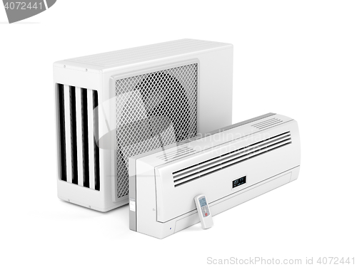 Image of Modern split system air conditioner