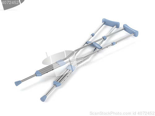 Image of Underarm crutches