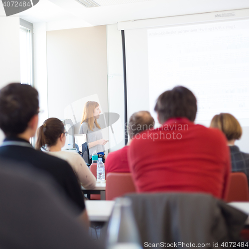 Image of Lecture at university.