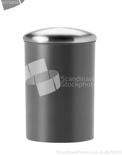 Image of Garbage bin isolated