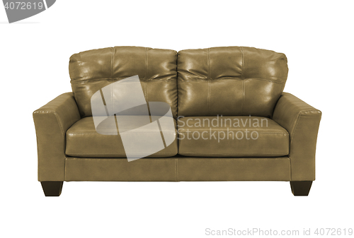 Image of brown sofa