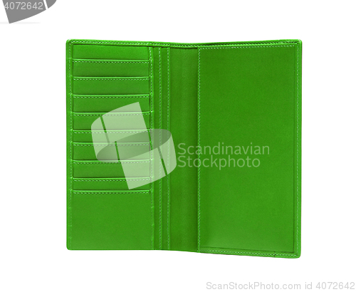 Image of Green wallet