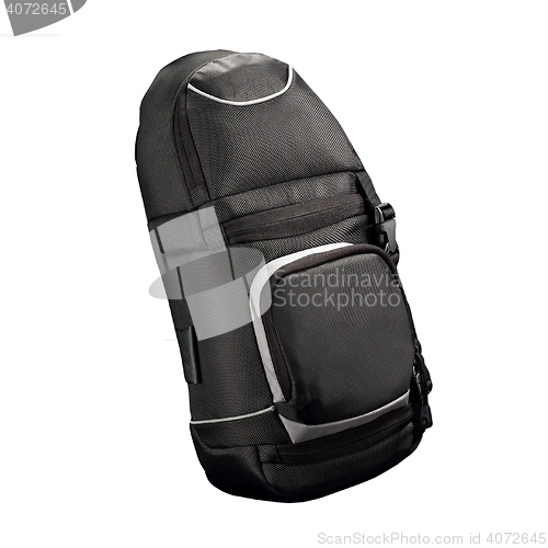 Image of Black Backpack isolated