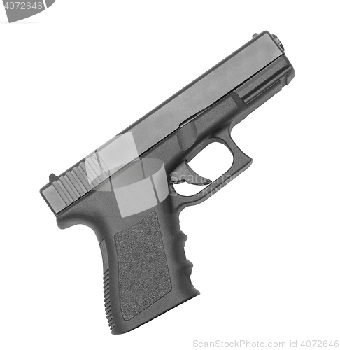 Image of automatic hand gun 