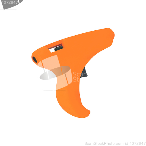 Image of Single orange pistol for glue