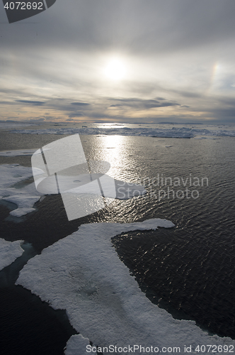 Image of Sunset in Greenland