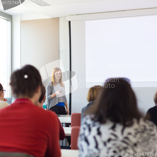 Image of Lecture at university.