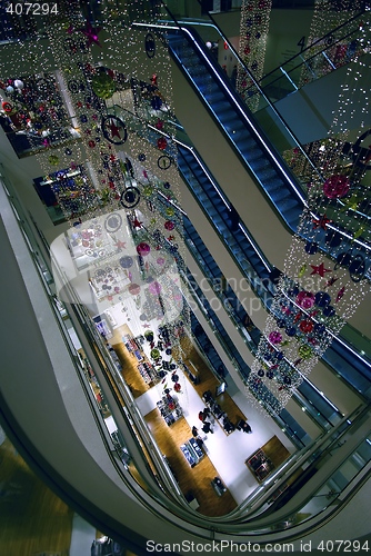 Image of Shopping mall at Oxford Street.