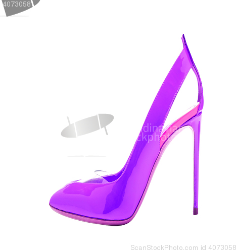 Image of high heel shoe