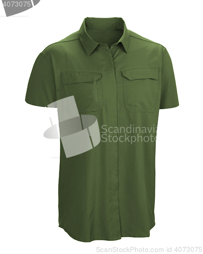 Image of T-shirt isolated on white