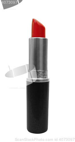 Image of Red lipstick isolated 