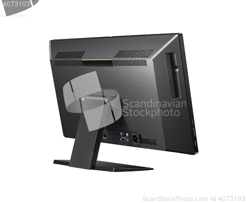 Image of Monitor fro behind