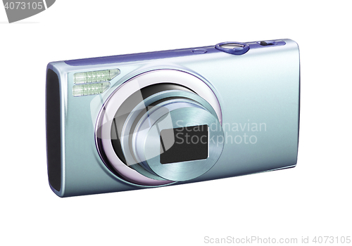 Image of Photocamera on white background