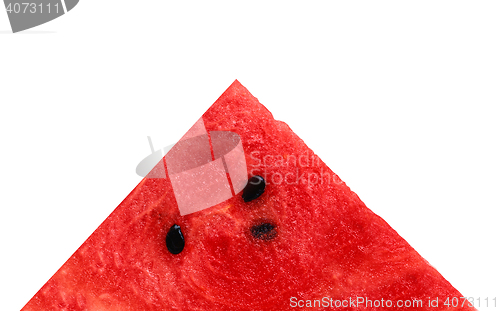 Image of slice of juicy water melon