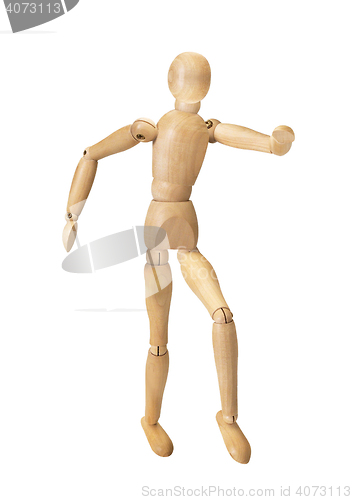 Image of wooden figure mannequin