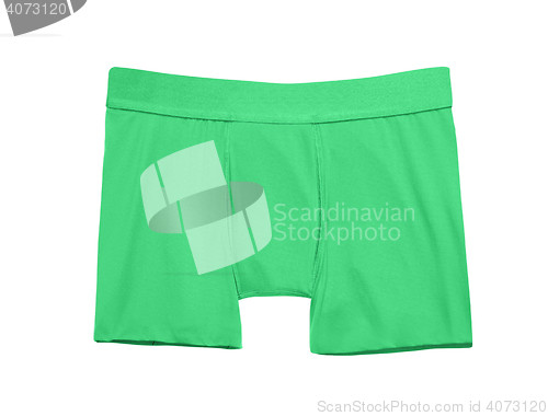 Image of green men underwear