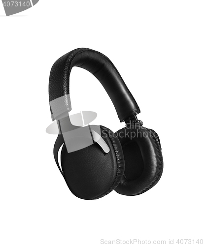 Image of headphones on white background