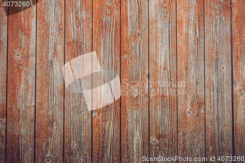 Image of Grunge red planks with texture