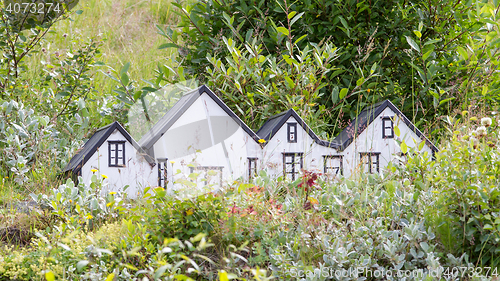 Image of Small toy elf house in Iceland