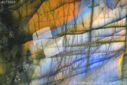 Image of labradorite mineral background