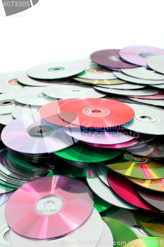 Image of cd and dvd background