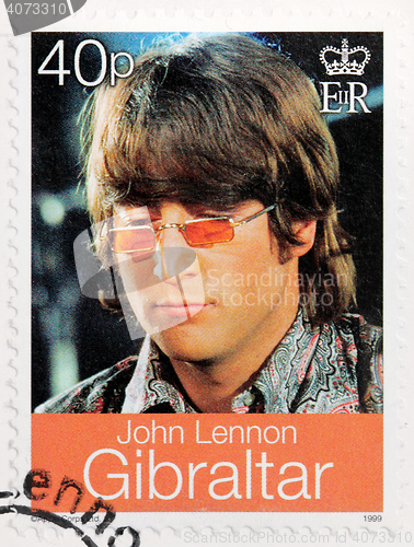 Image of John Lennon Stamp