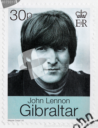 Image of John Winston Lennon Stamp