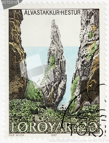 Image of Faroese Landscape Stamp