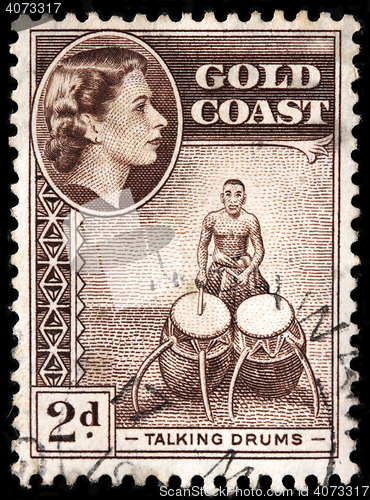 Image of Talking Drums Stamp