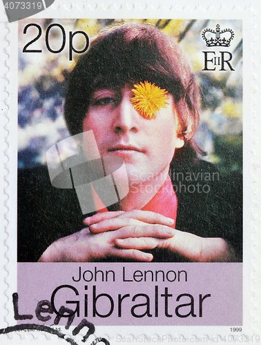 Image of Lennon Postal Stamp