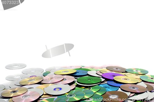 Image of cd and dvd background