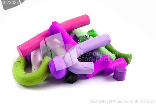 Image of color plasticine 