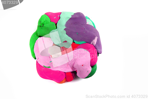 Image of color plasticine 