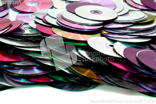 Image of cd and dvd background