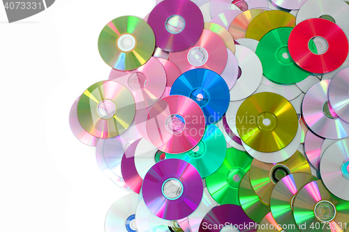 Image of CD and DVD background