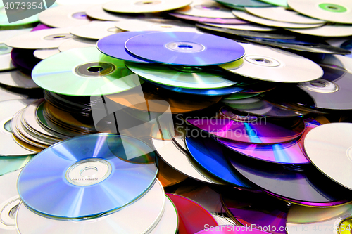 Image of cd and dvd background