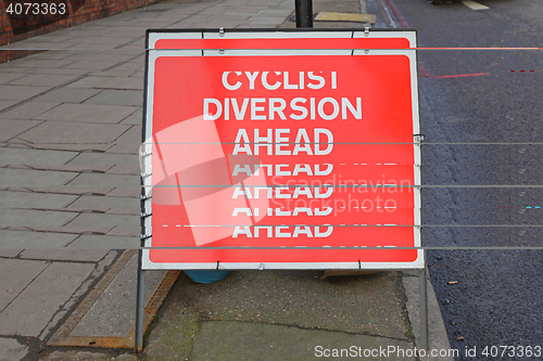 Image of Diversion Sign